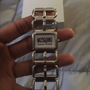 Authentic moschino bracelet watch....never worn