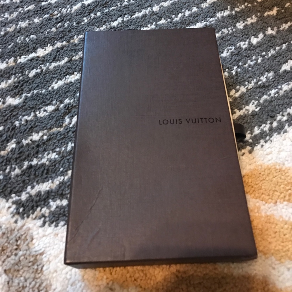 Authentic Louis Vuitton Storage Box for Wallet.