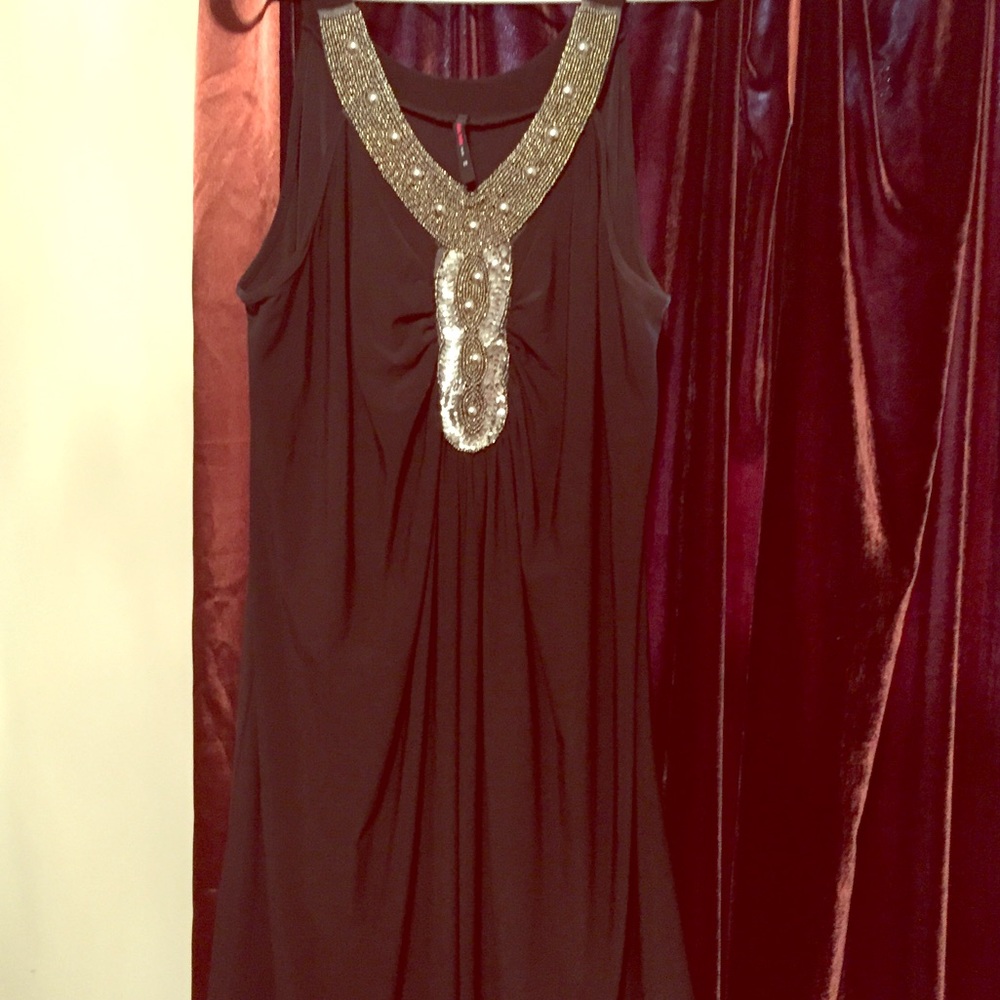 Embellished cocktail dress
