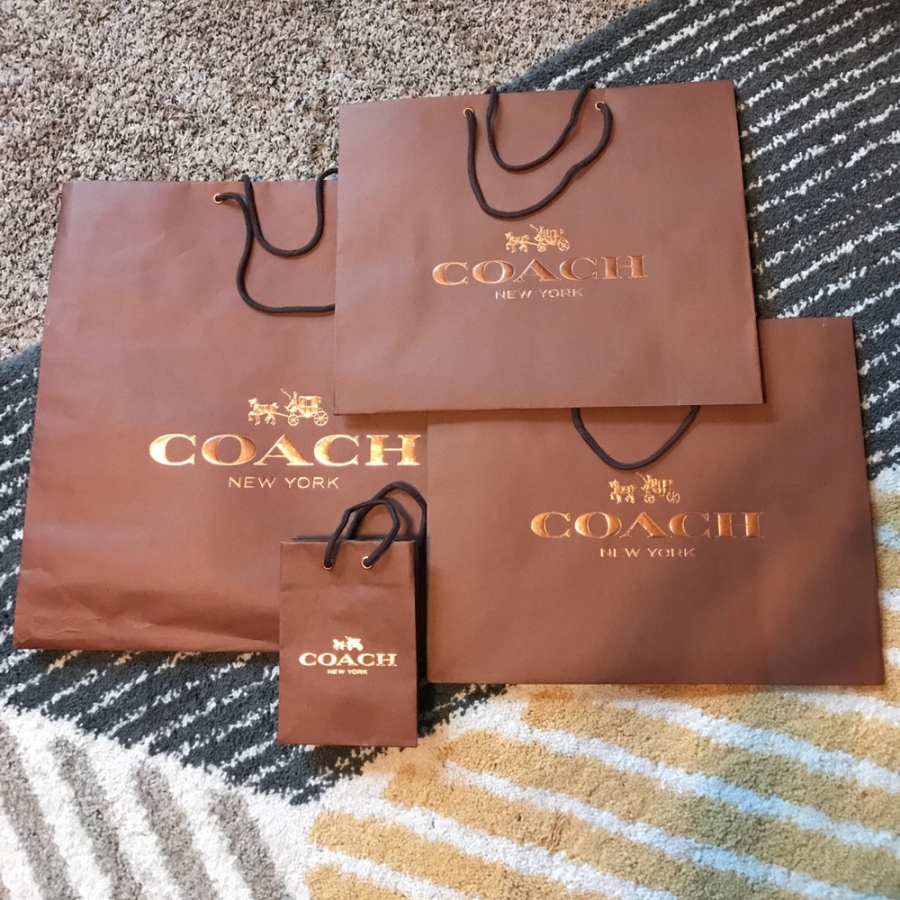 Authentic LOT of Four COACH BAGS