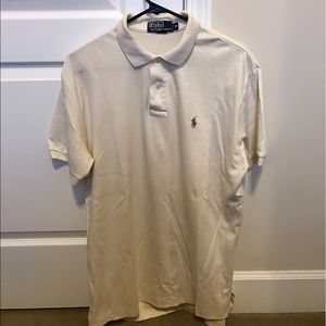 Cream Polo by Ralph Lauren Soft Touch Polo
