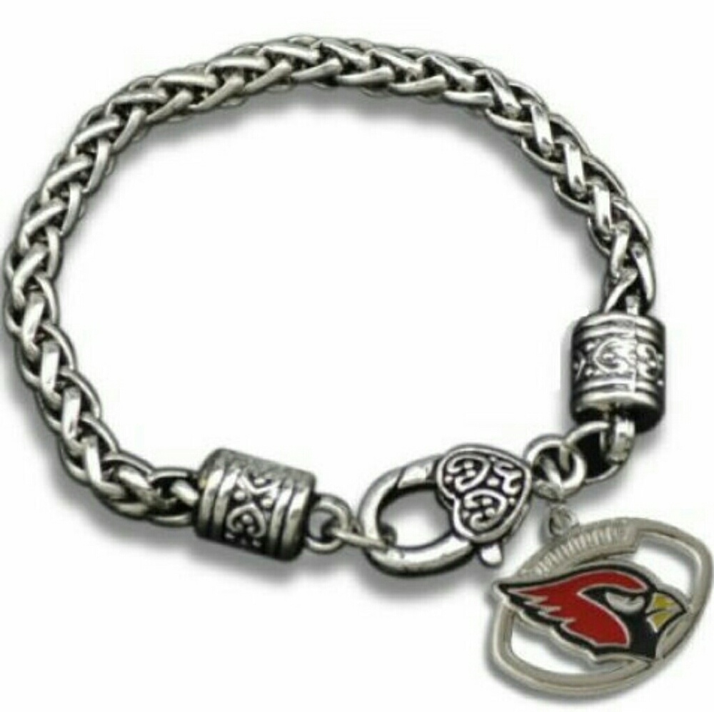 Arizona Cardinals Charm Bracelet