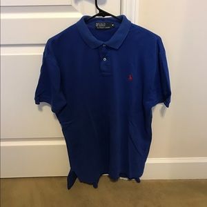 Blue Soft Touch Polo by Ralph Lauren