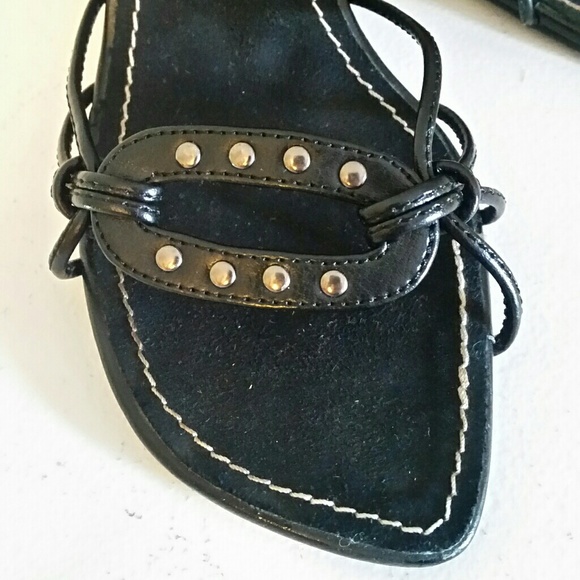 Bonnibel Black Fashion Heeled Sandals - Picture 3 of 3