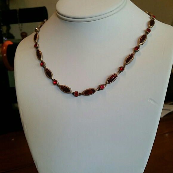Monet Necklace in satin gold - Picture 1 of 2