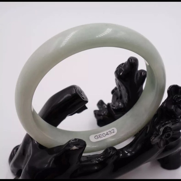 Jade Jewelry Womens Jade Bangle Bracelet 56mm Poshmark