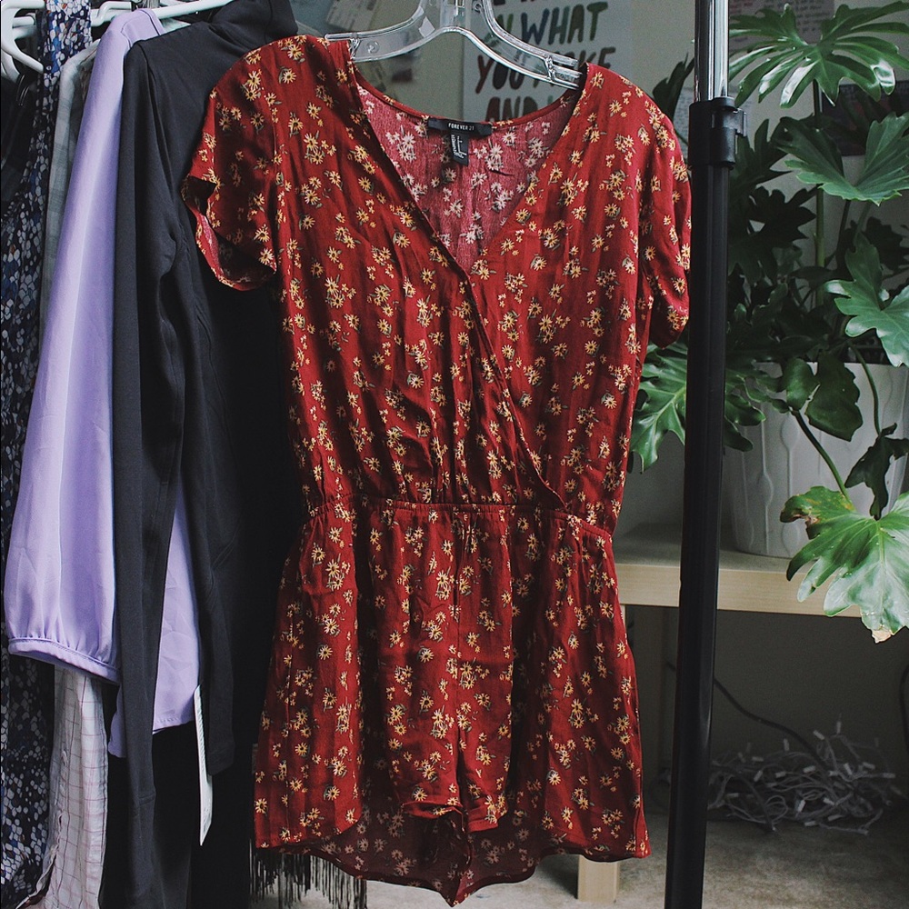 Floral Romper