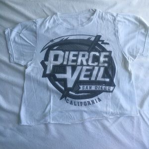 Small Pierce the Veil Crop Top