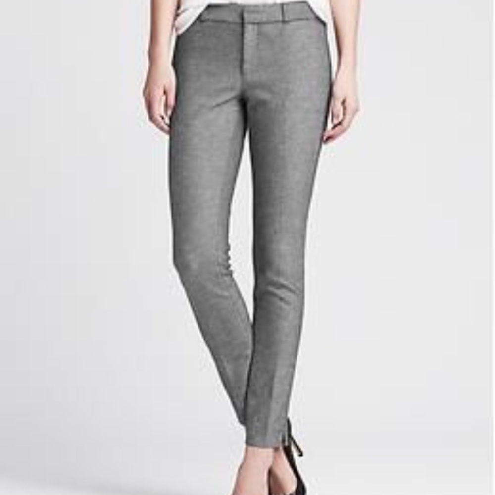 Size 2 Grey Sloan Banana Republic Ankle pant