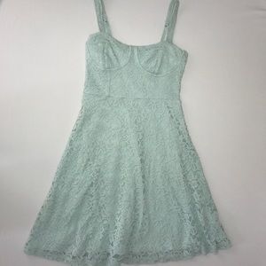 Light Blue Lace Dress