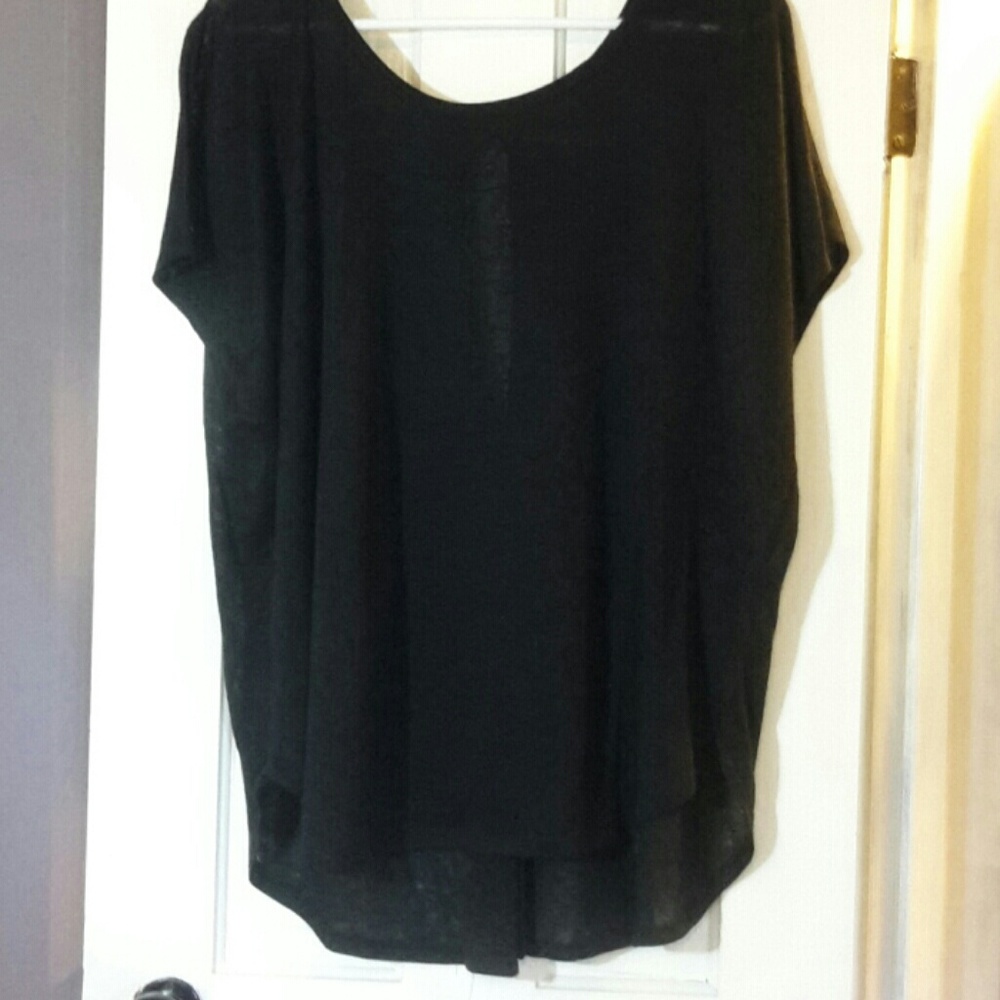 Open back Lane Bryant top