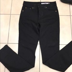 DKNY skinny black jeans size 6