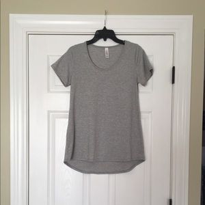 Lularoe gray Classic T