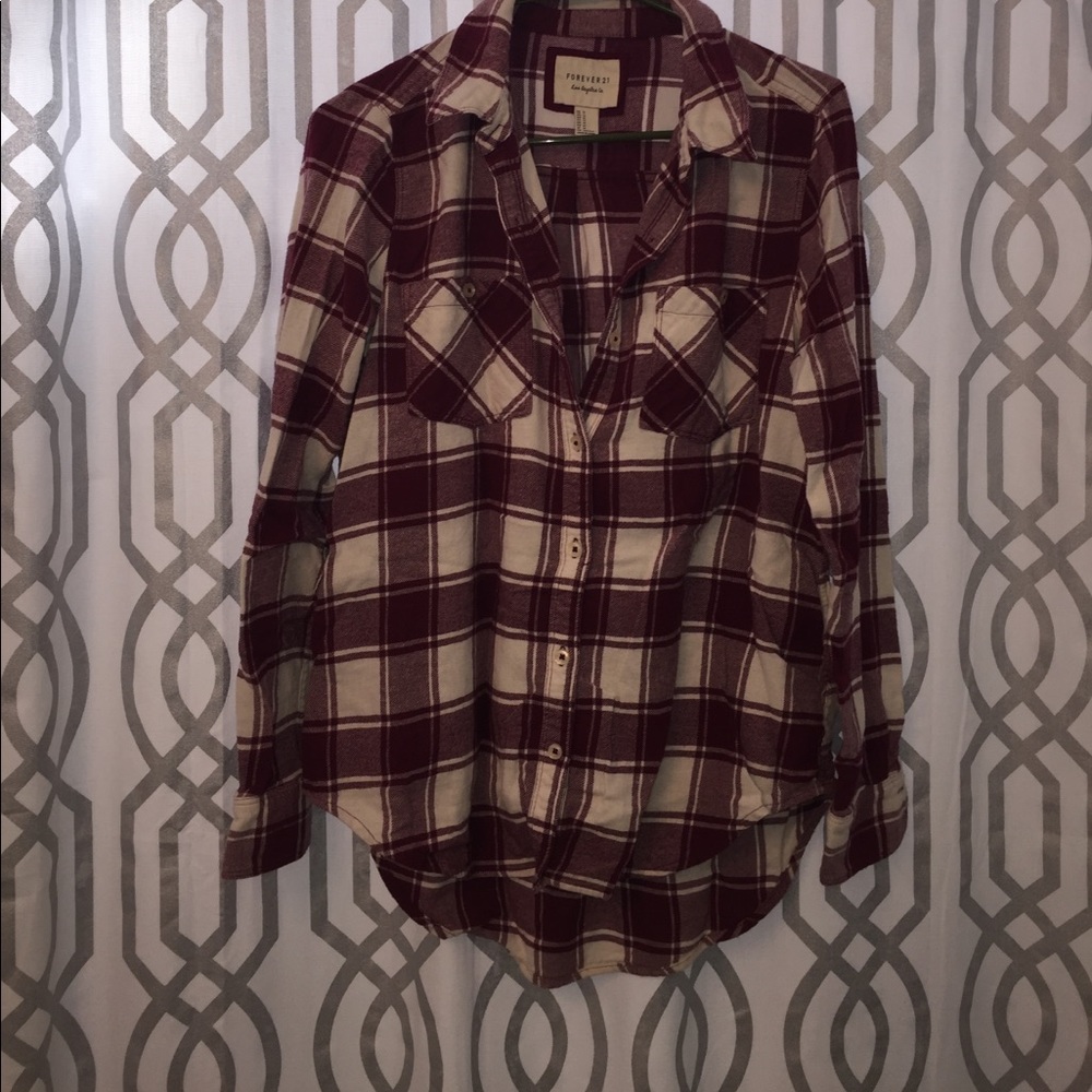 Forever 21 flannel shirt
