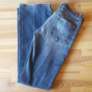 7 For All Mankind Jeans! Size 27, Inseam 34