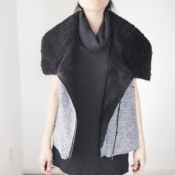 Victoria faux stealing vest motor top - Picture 2 of 6