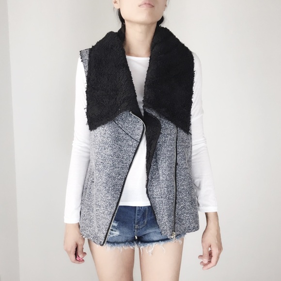 Victoria faux stealing vest motor top - Picture 4 of 6