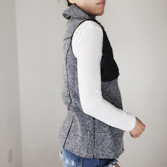 Victoria faux stealing vest motor top - Picture 6 of 6