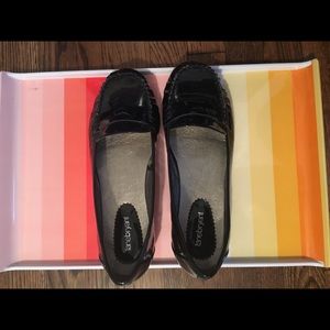 Lane Bryant patent loafers size 12W