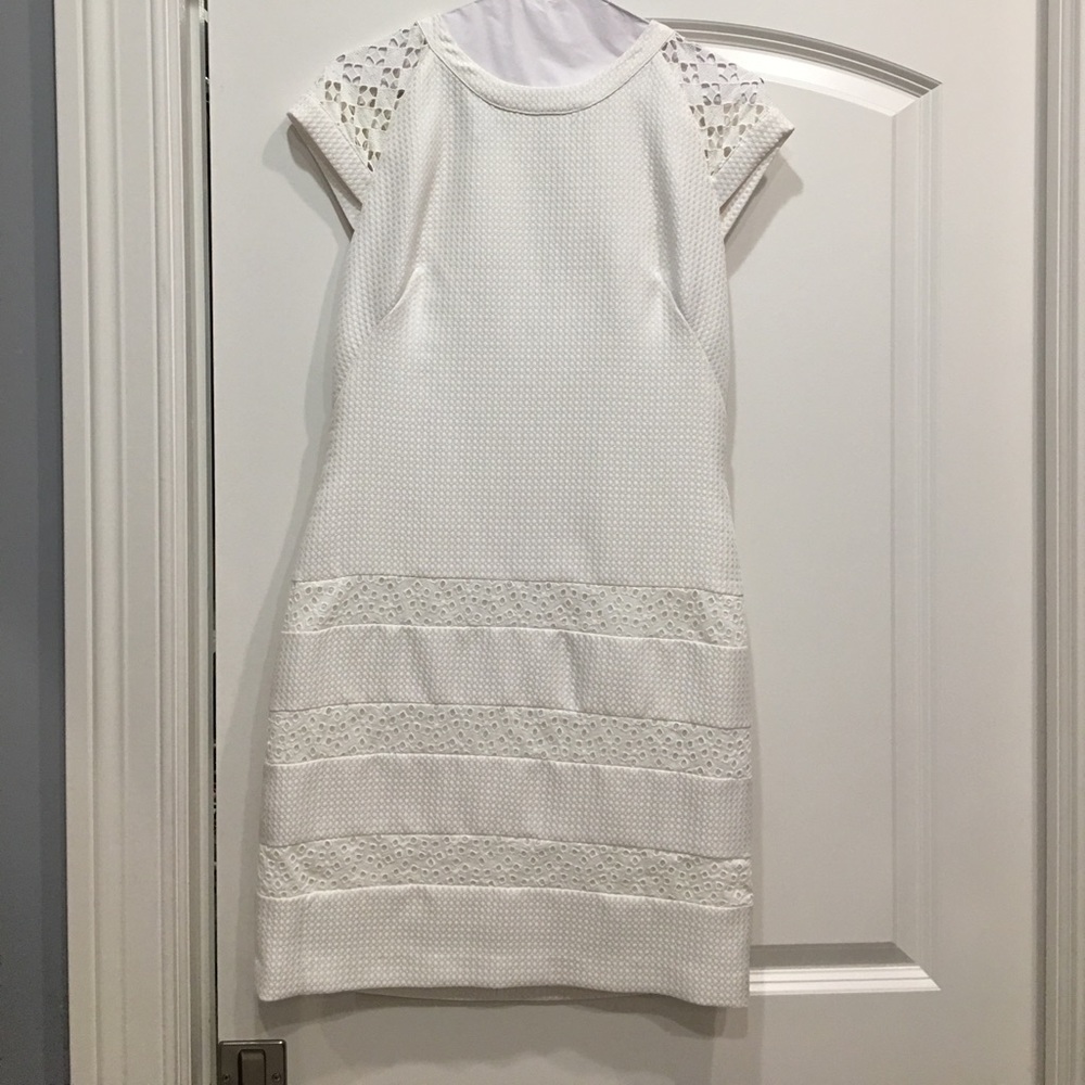 Ivy + blue white dress. Size 2