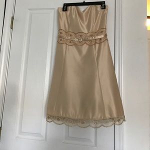Elegant evening cocktail dress