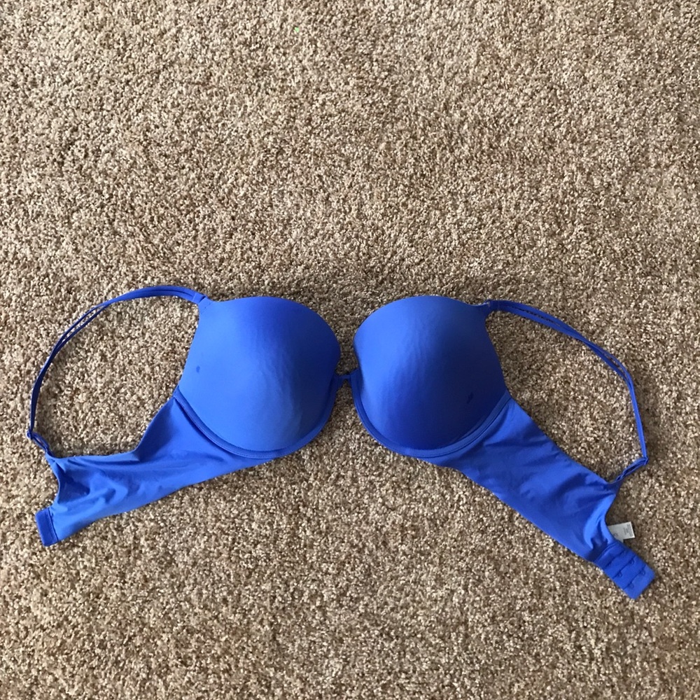 Victoria's Secret Blue Push-up Bra (38D)