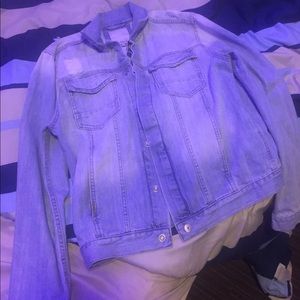 Calvin Klein jean jacket large