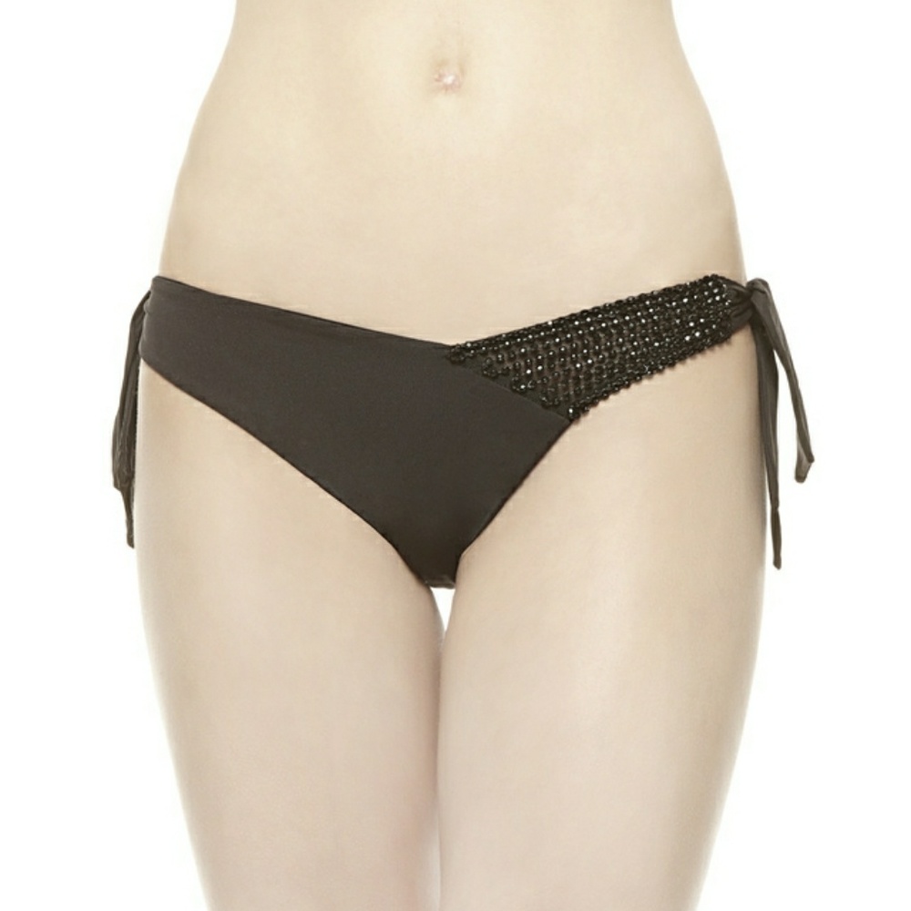 NWT La perla GLIMMERING SOUTACHE BIKINI BOTTOMS