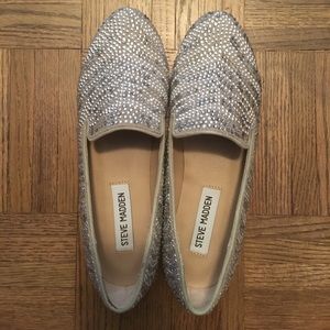 Steve Madden jeweled flats