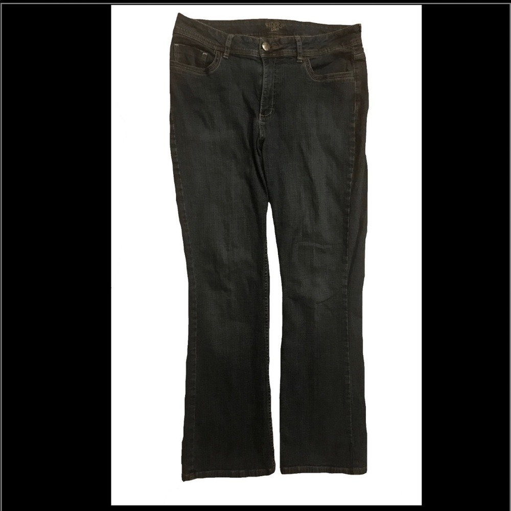 Lee Riders Size 16 M Straight Leg Blue Jeans