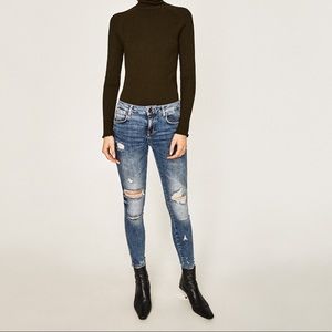Zara Mid-Rise Jeans
