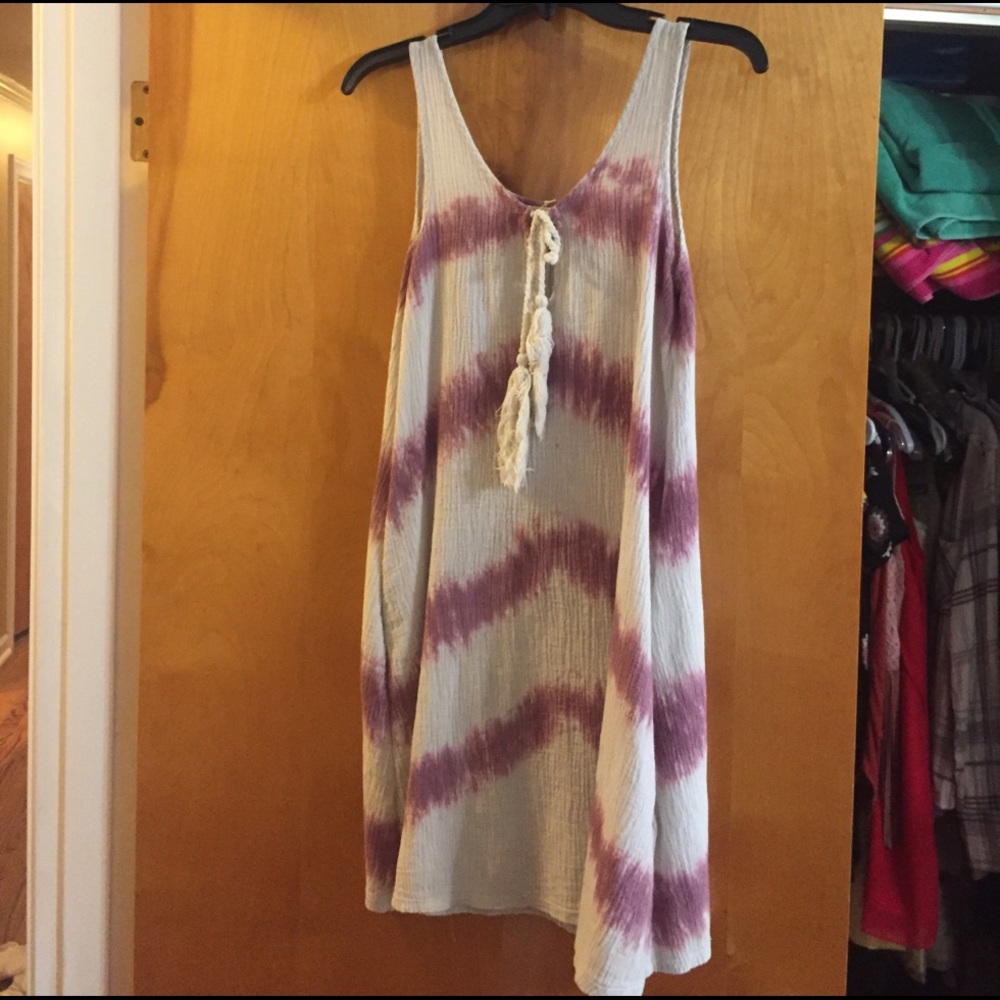 Black Swan tie die dress