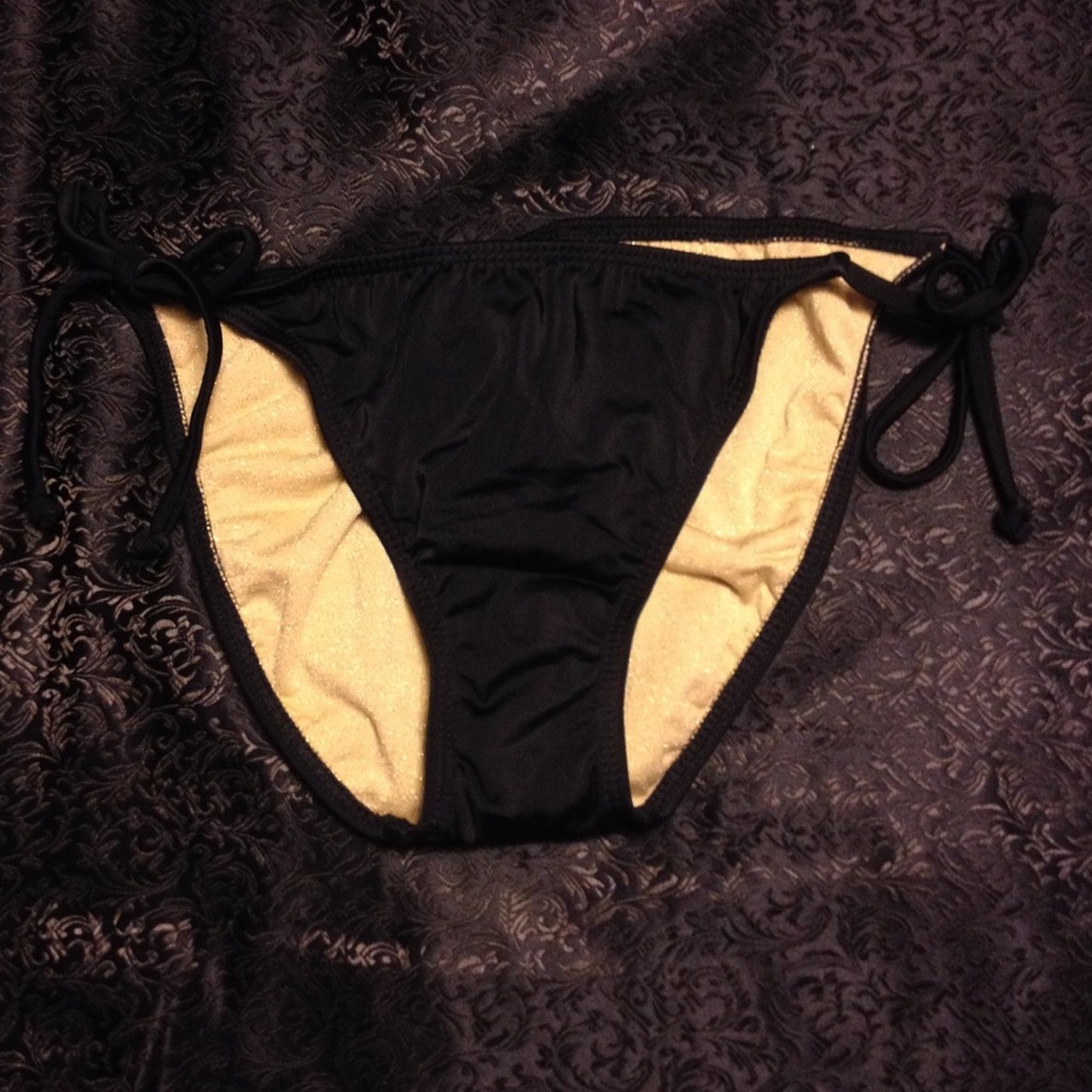 Athleta Black Bikini Bottoms