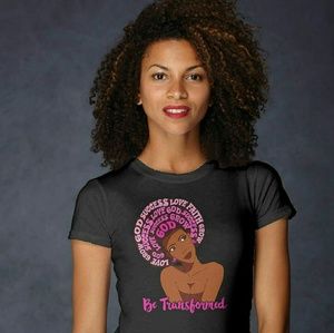 T shirt "Be Transformed"