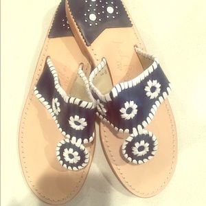 Jack Rogers Palm Beach Flat Size 8.5