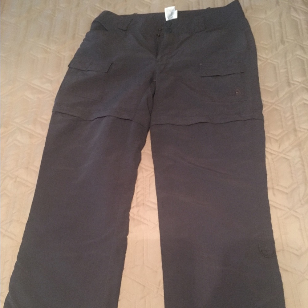 Women's North Face zip off hiking pants