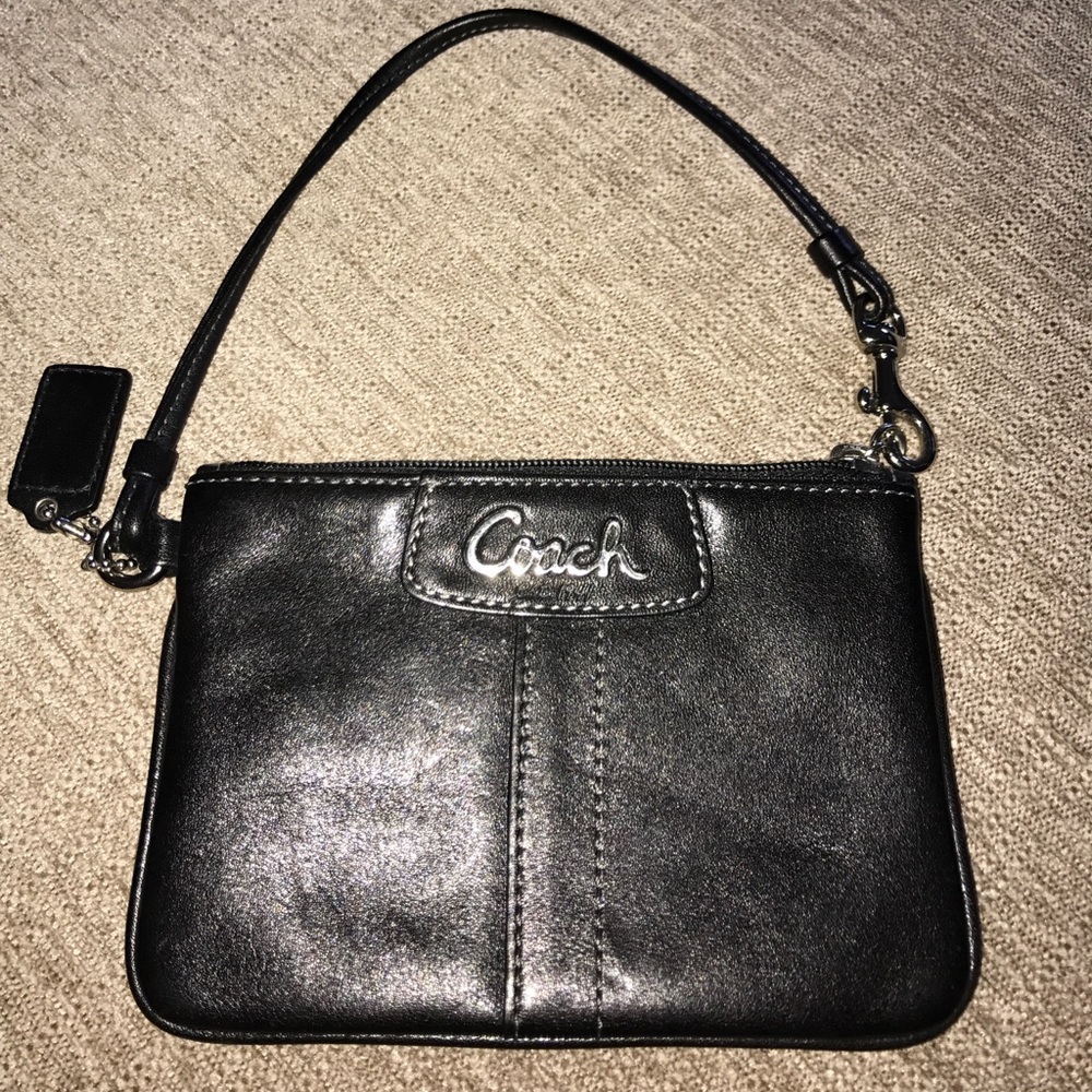 Mini Coach wristlet
