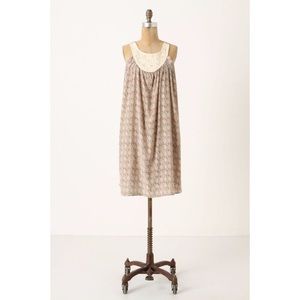 Anthropologie Sunner Florrid Diamonds Dress