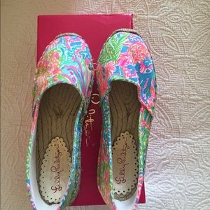 Lilly go Target Espadrilles.