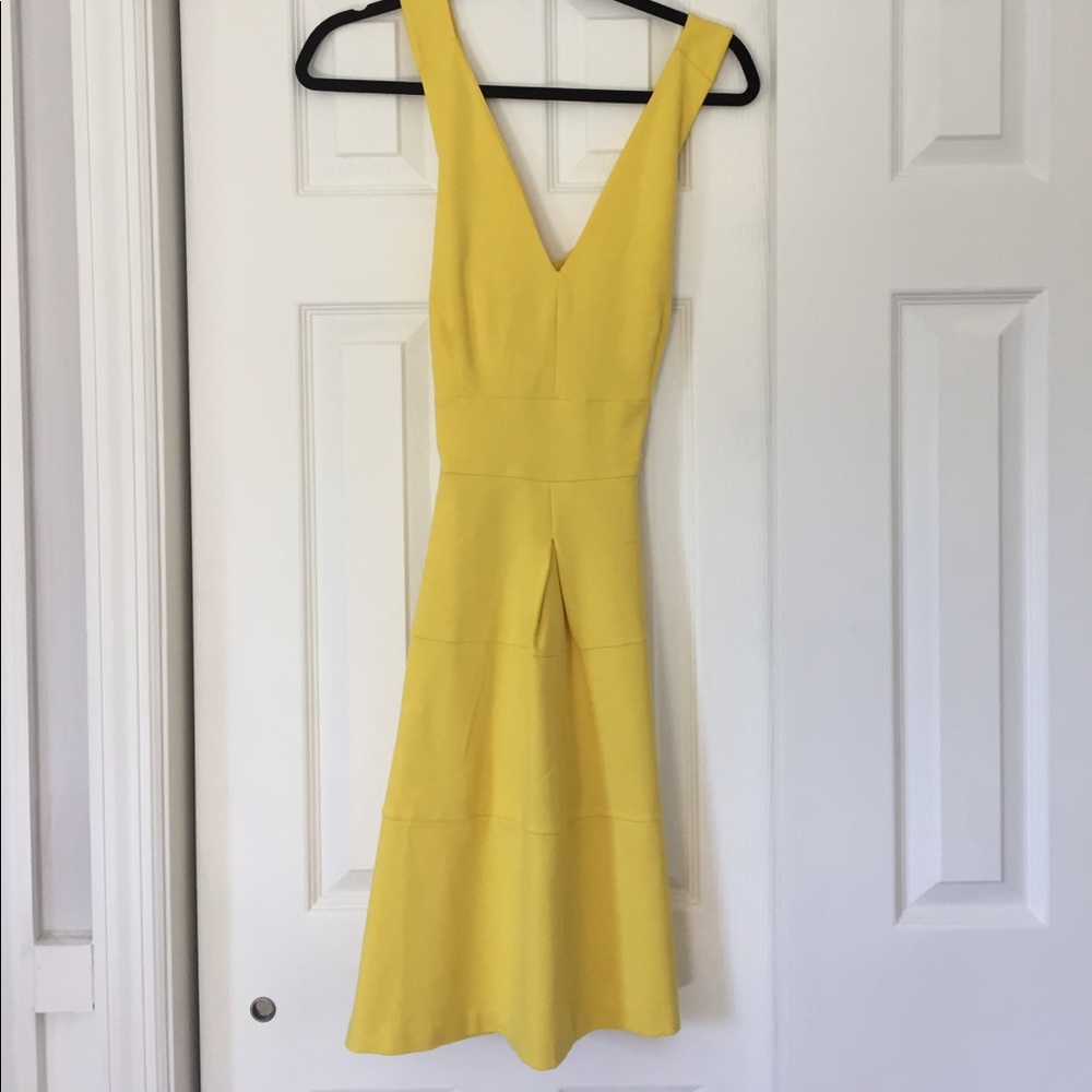 NWT banana republic yellow dress
