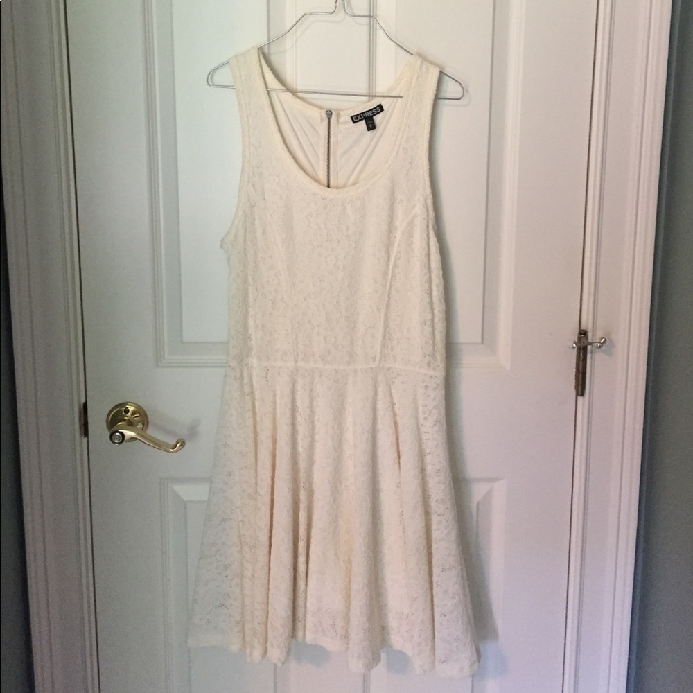White Lace Dress