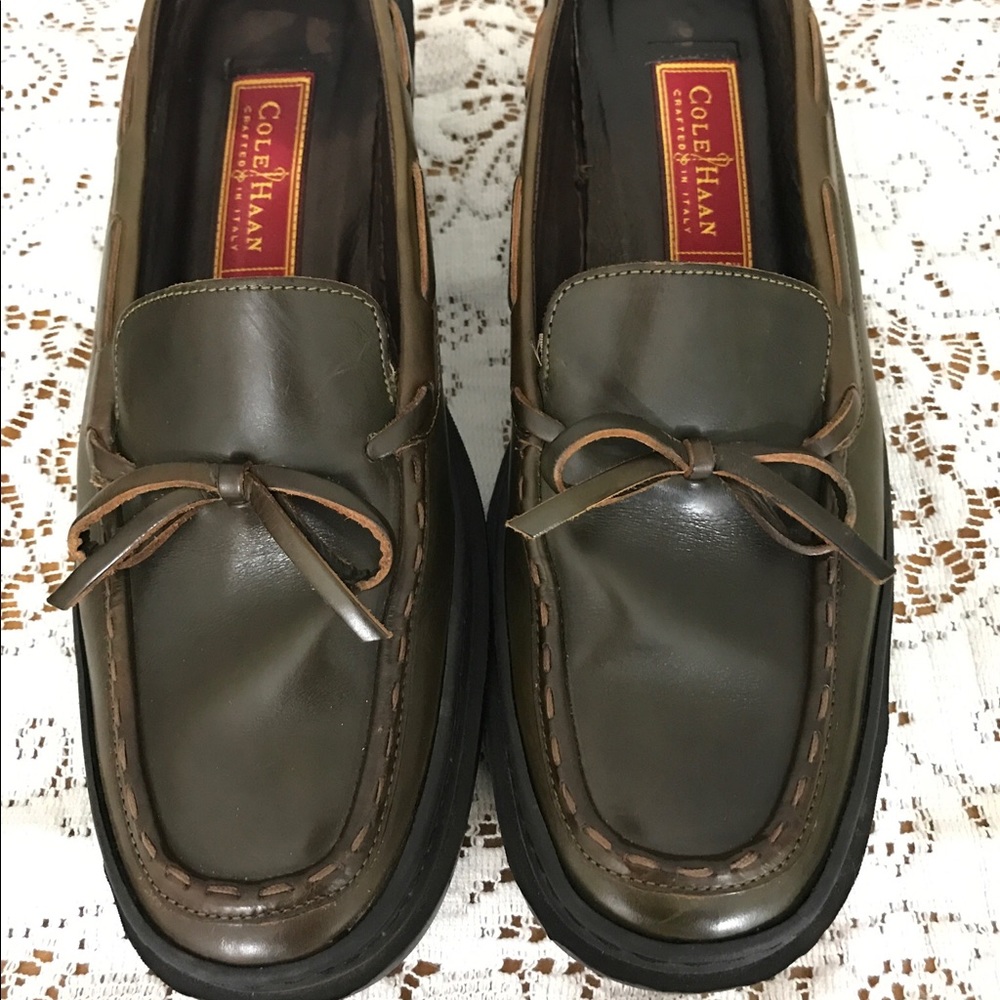 Cole Haan Leather Mules size 7 AA Gorgeous!