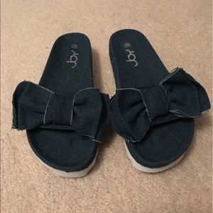 Denim Sandals