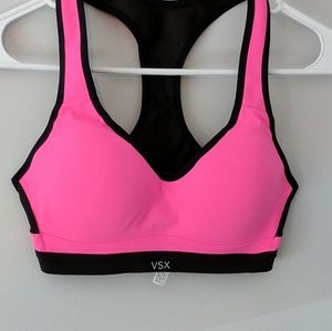 Hot Pink Victoria Secret Supportive Sport Bra