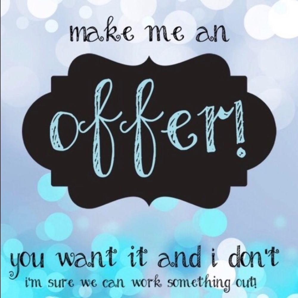 Offers welcome! Discount for bundles!