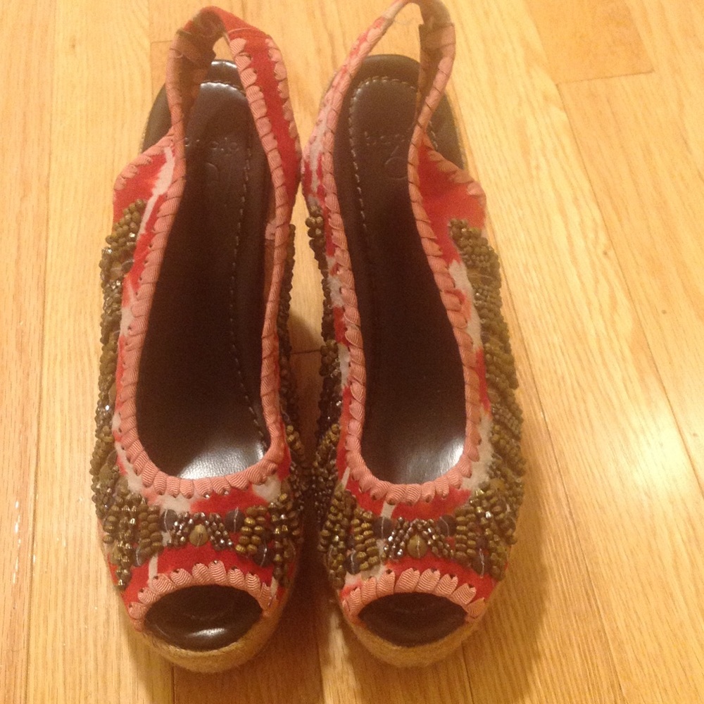 Bacio beaded espadrilles