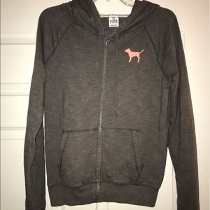 Victoria's Secret PINK XS Zip-Up Hoodie