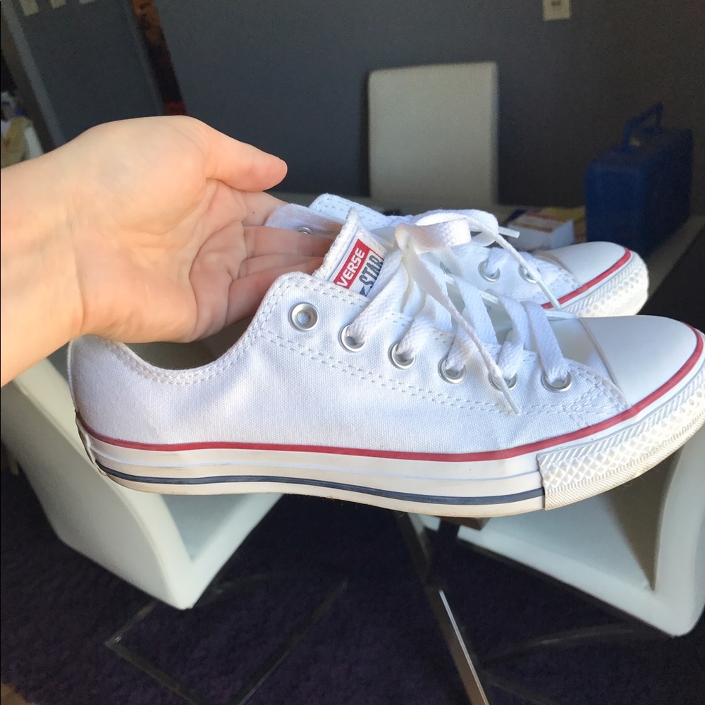 White Converse