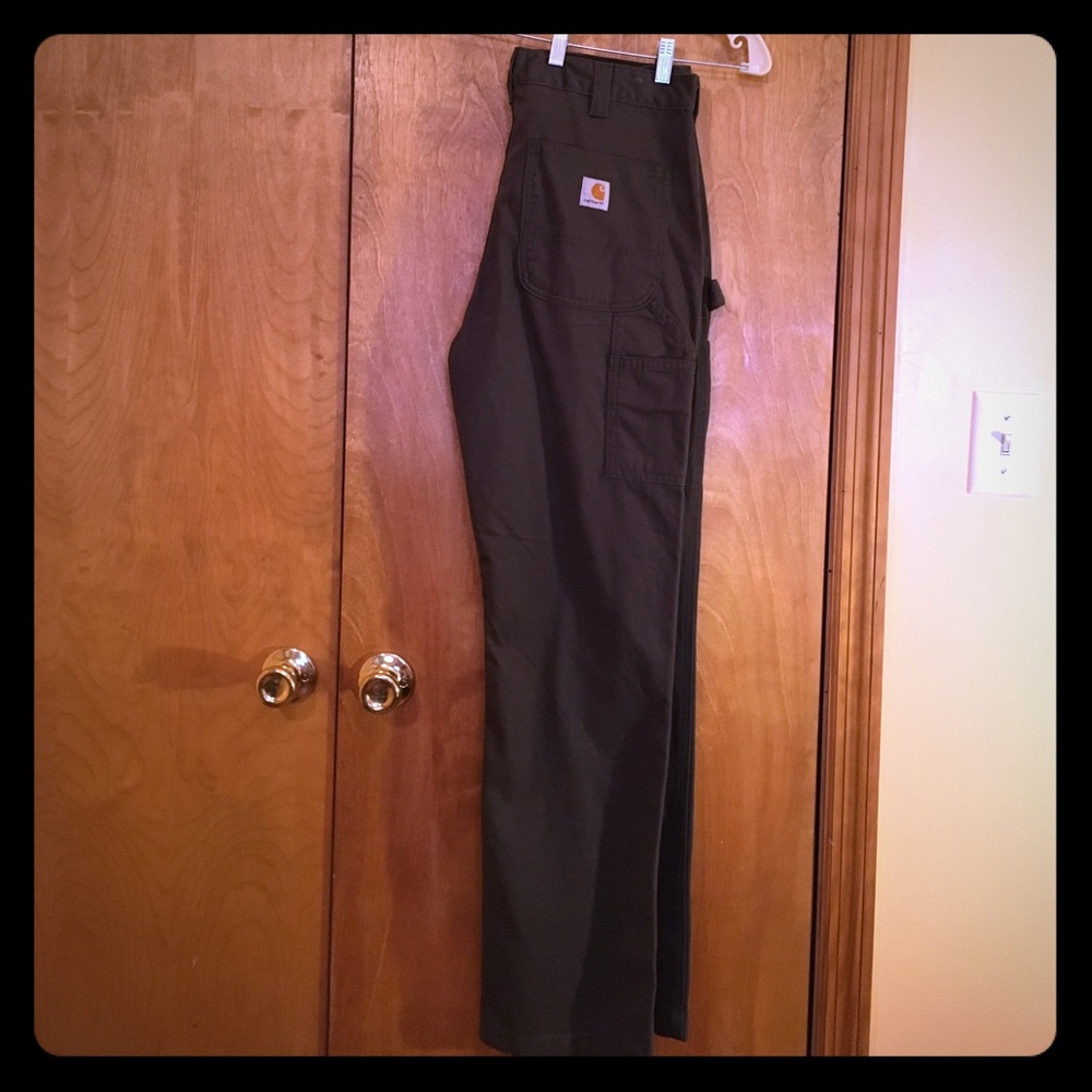 Carhartt Twill Dungaree, Dark Coffee 33x32