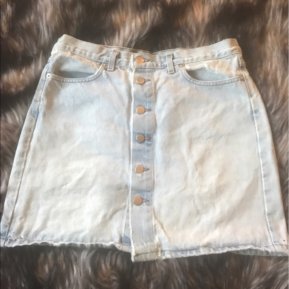 Jean skirt
